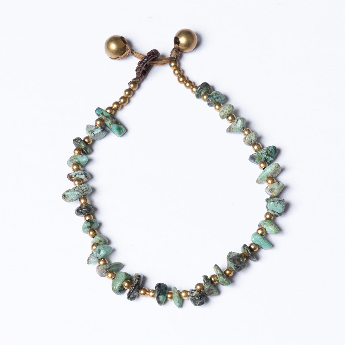 Crystal Healing Bracelet - Transition - African Turquoise - Organic