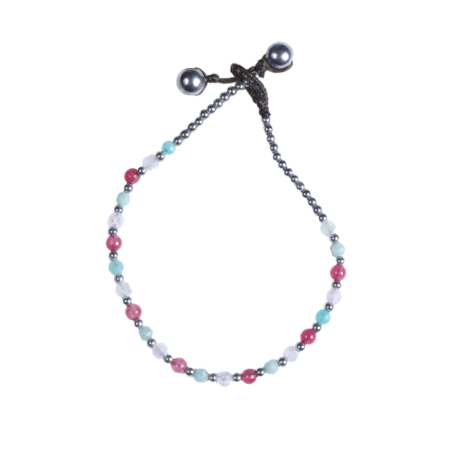 Crystal Healing Bracelet - Health - Amazonite & Hematite
