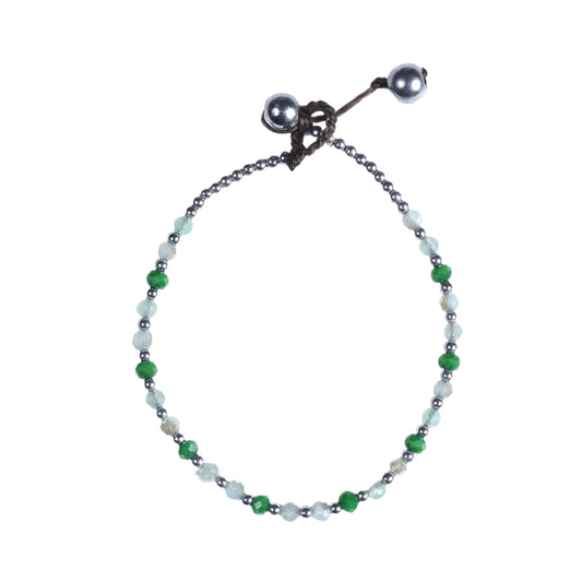 Crystal Healing Bracelet - Energy - Aventurine & Hematite