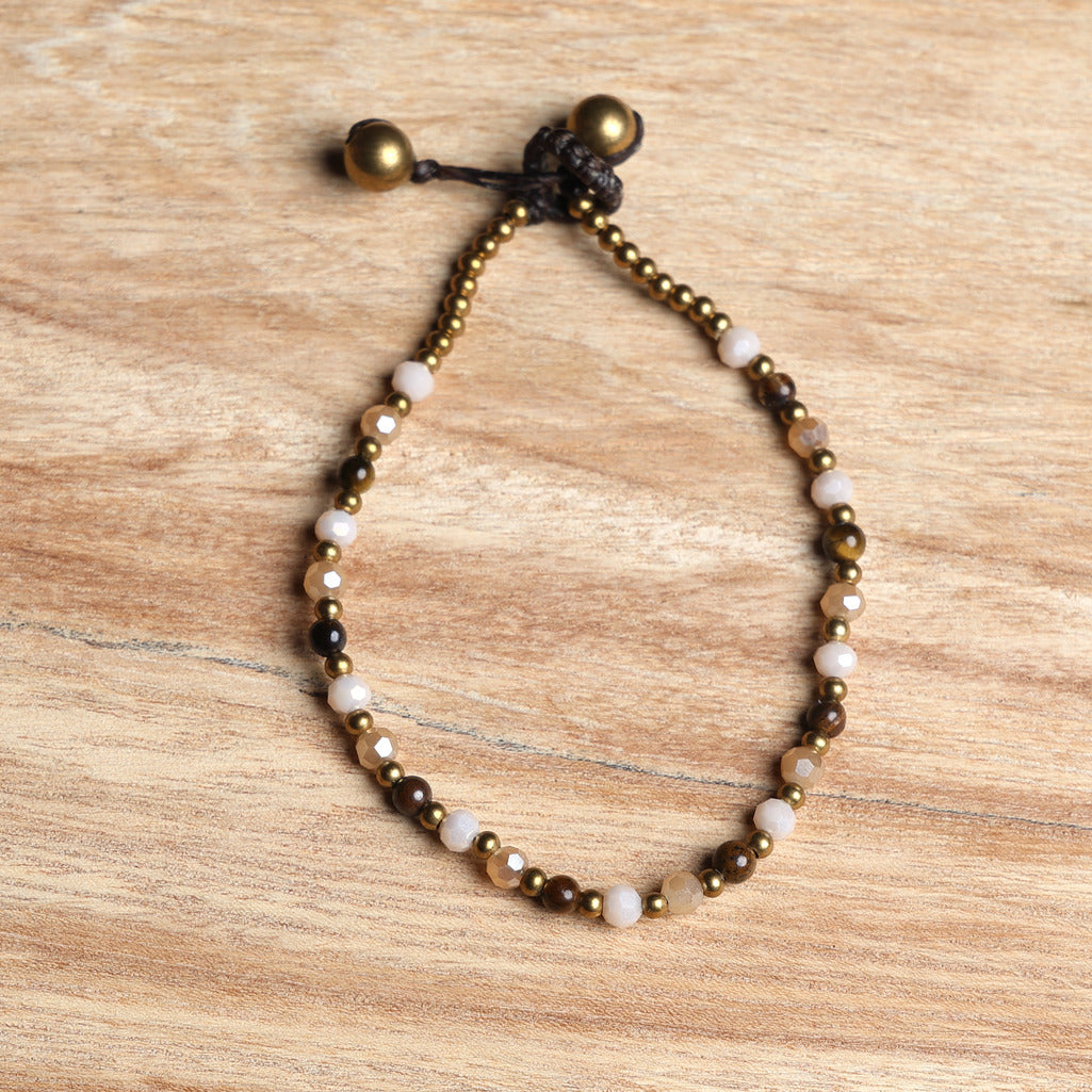 Crystal Healing Bracelet - Courage - Tigers Eye