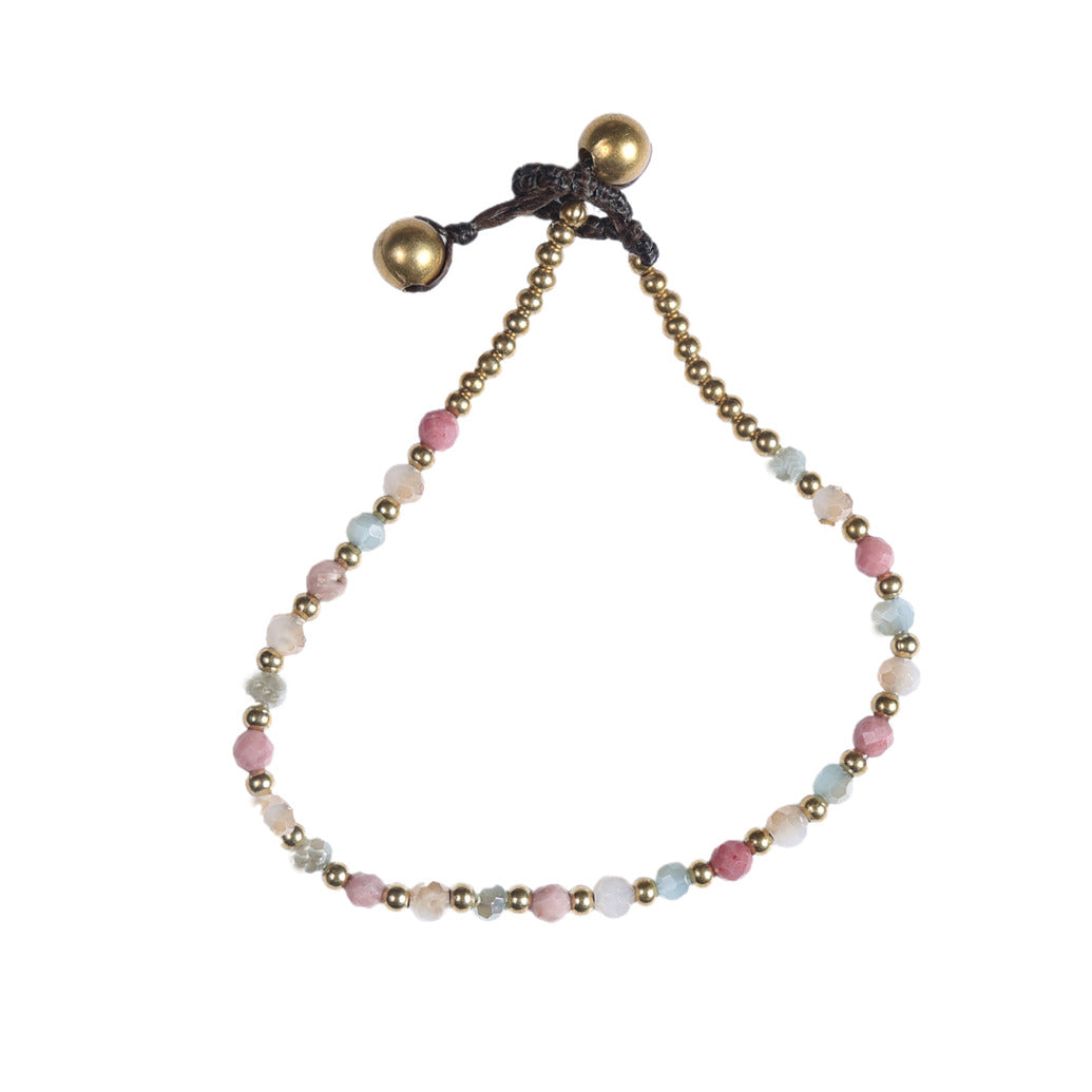 Crystal Healing Bracelet - Balance - Rhodonite