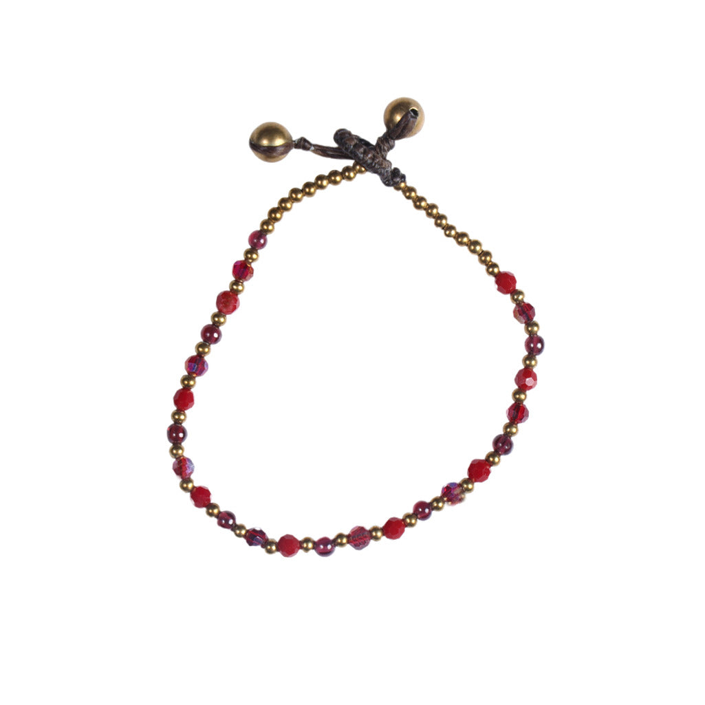 Crystal Healing Bracelet - Love - Pink Agate