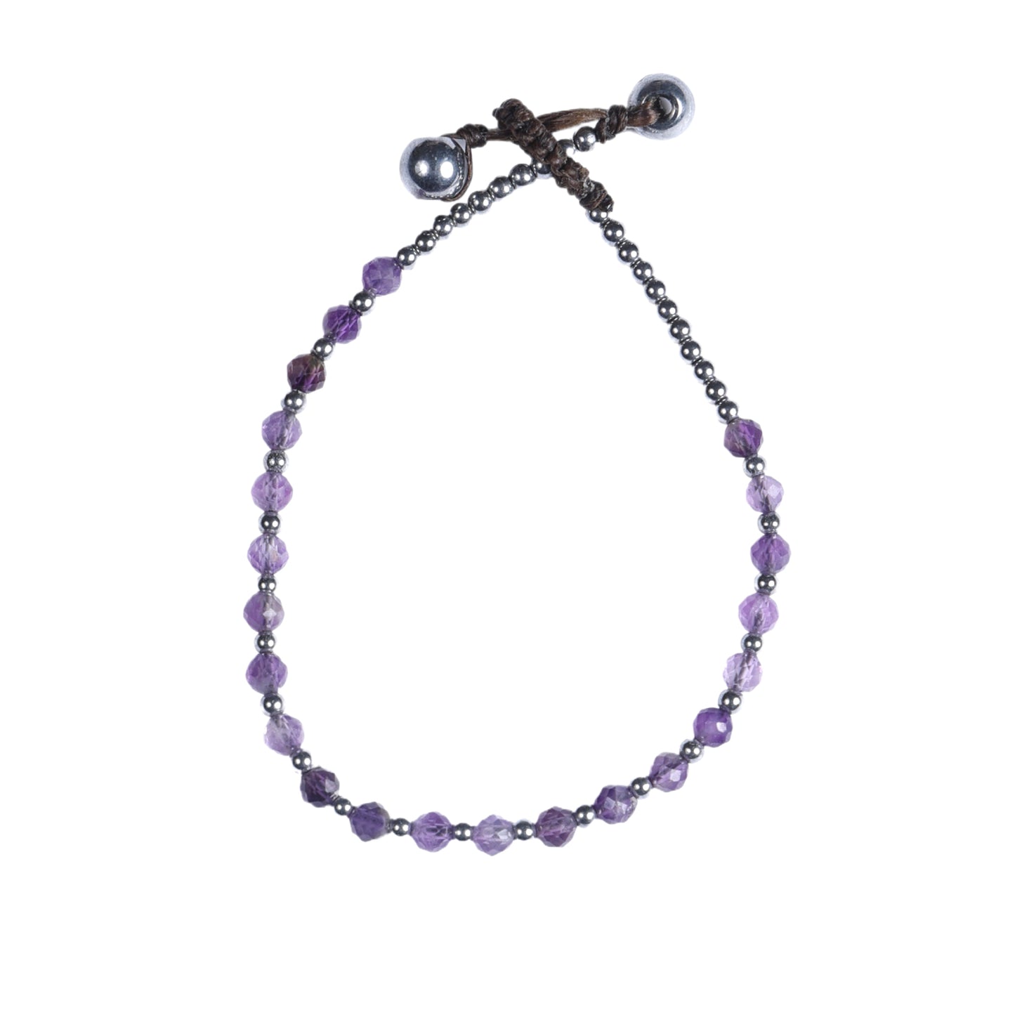 Menopause Relief Bracelet - Depression - Amethyst - Hematite