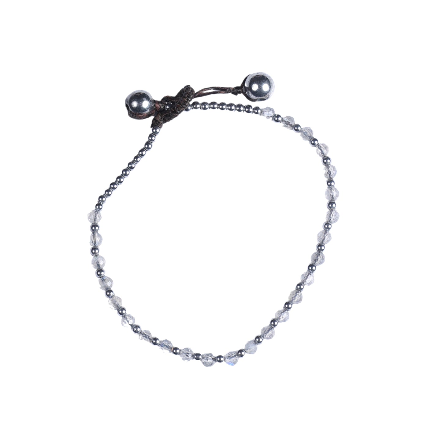Menopause Relief Bracelet - Migraine - Labradorite - Hematite