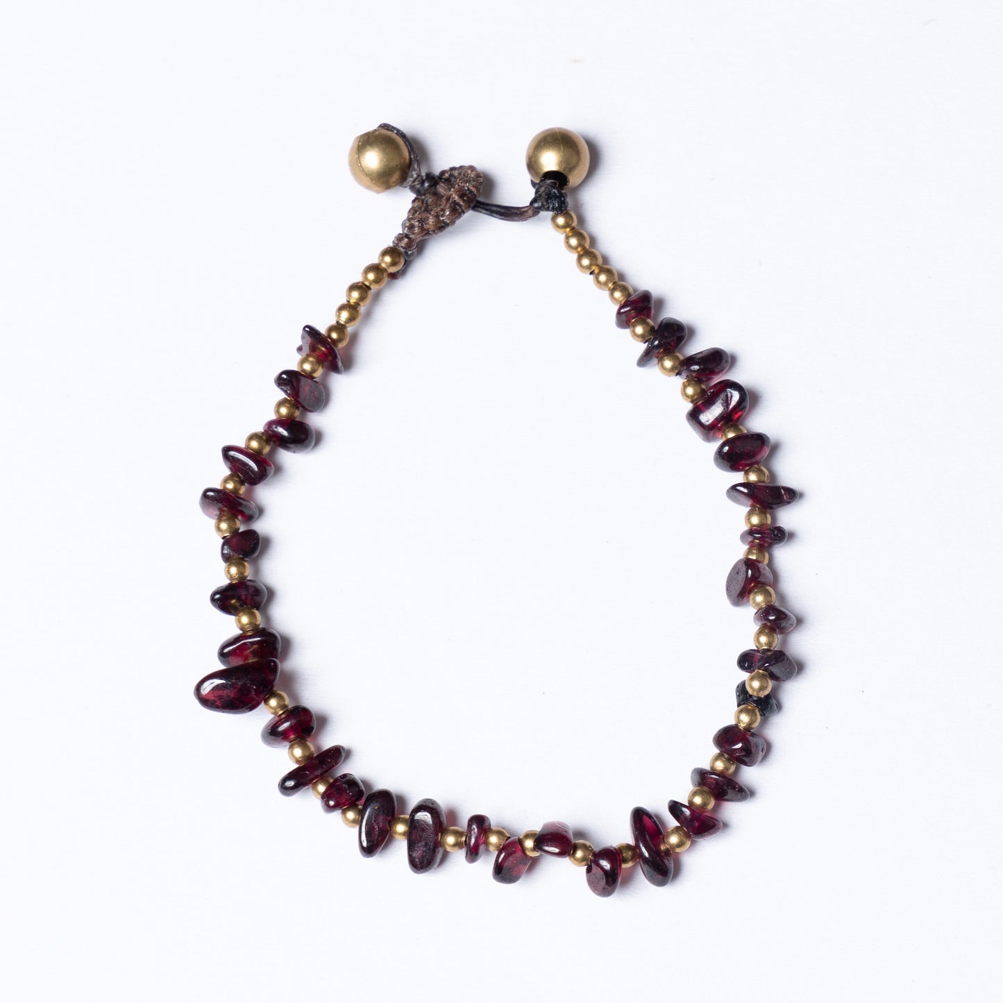 Crystal Healing Bracelet -  Romance - Garnet - Organic