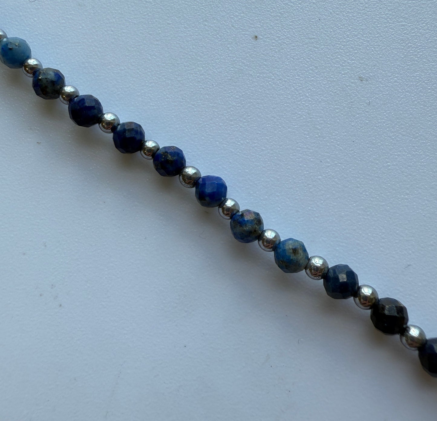 Crystal Healing Anklet - Insecurity - Lapis - Hematite - Pure