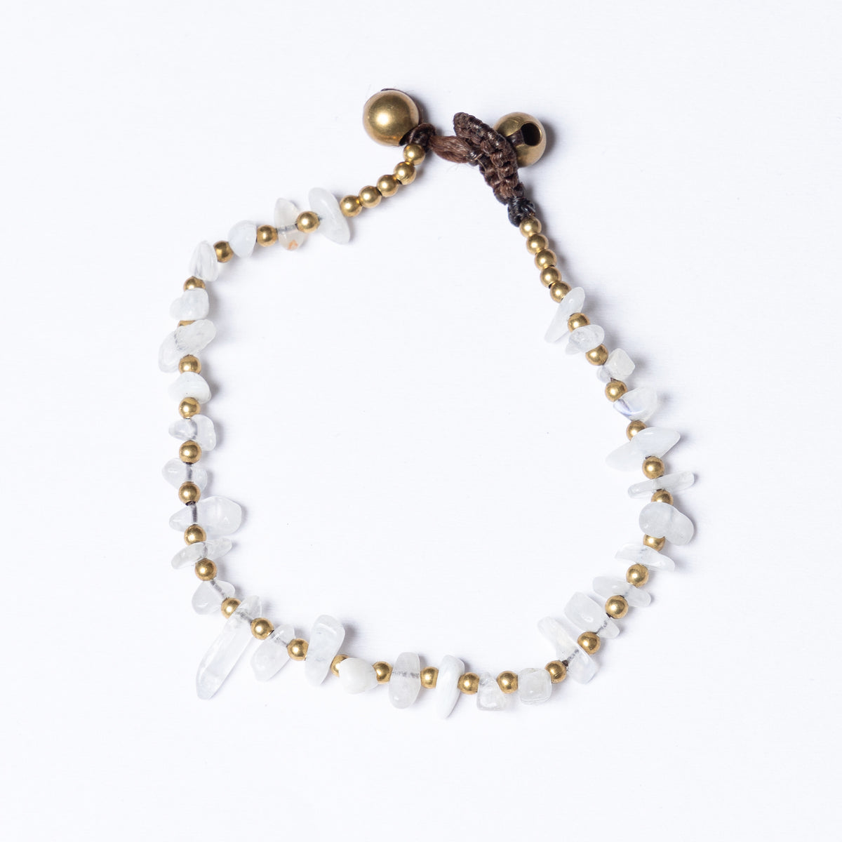 Crystal Healing Bracelet- Moonstone - Organic