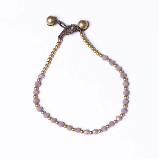 Crystal Healing Bracelet - Balance - Rhodonite - Pure