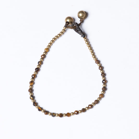Crystal Healing Bracelet - Courage - Tigers Eye - Pure