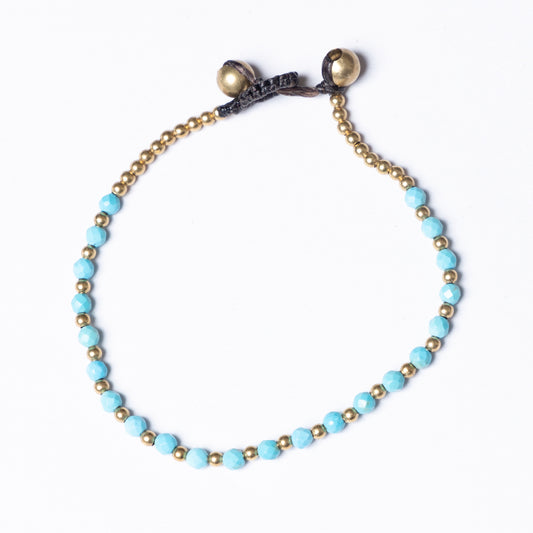 Crystal Healing Bracelet - Luck - Turquoise - Pure