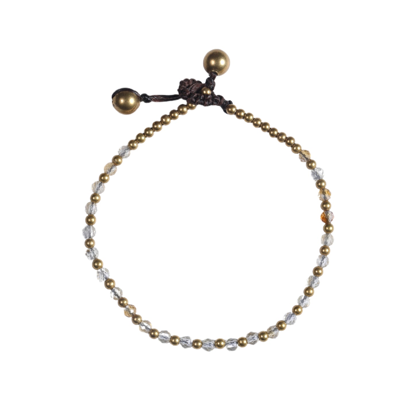 Menopause Relief Bracelet - Migrane - Labradorite - Brass